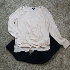 🎀 Mossimo Pale Pink Blouse 🎀